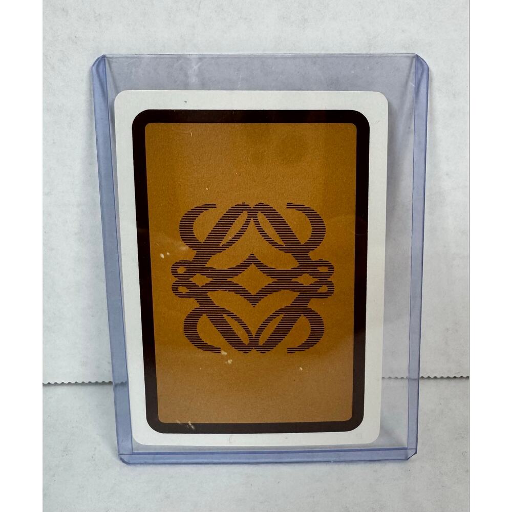 Loewe Playing Card 5 of Diamonds Collectible Designer Fashion Card